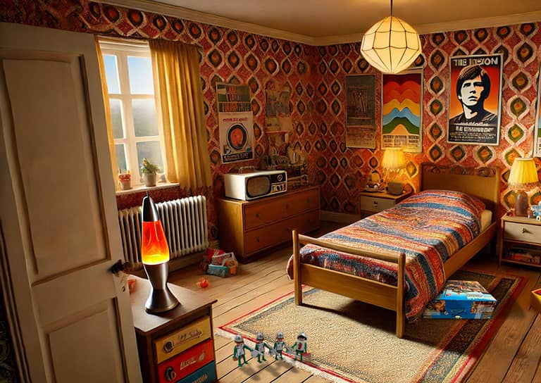Custom playmobil Chambre enfant